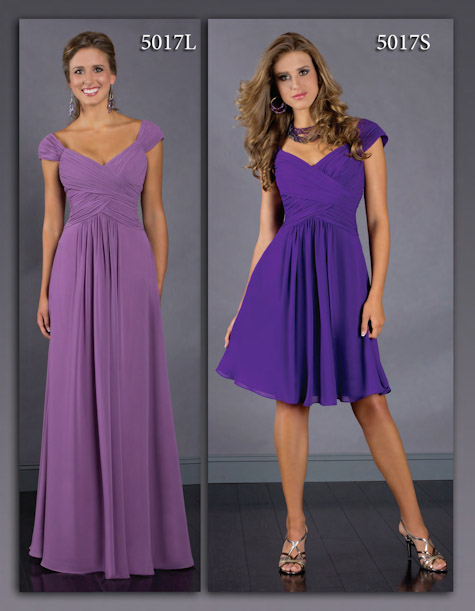 Andrew Adela Bridesmaid Dresses Chiffon One Shoulder